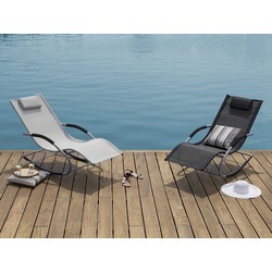 Sezlong Chomik LEZ1618 (Light Grey) Thumb