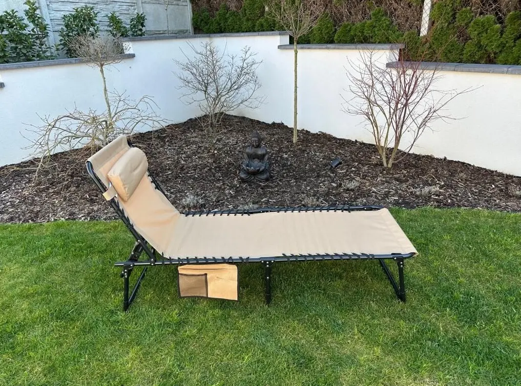 Sezlong Chomik LEZ6902 (Cream) - 3