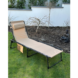 Sezlong Chomik LEZ6902 (Cream)