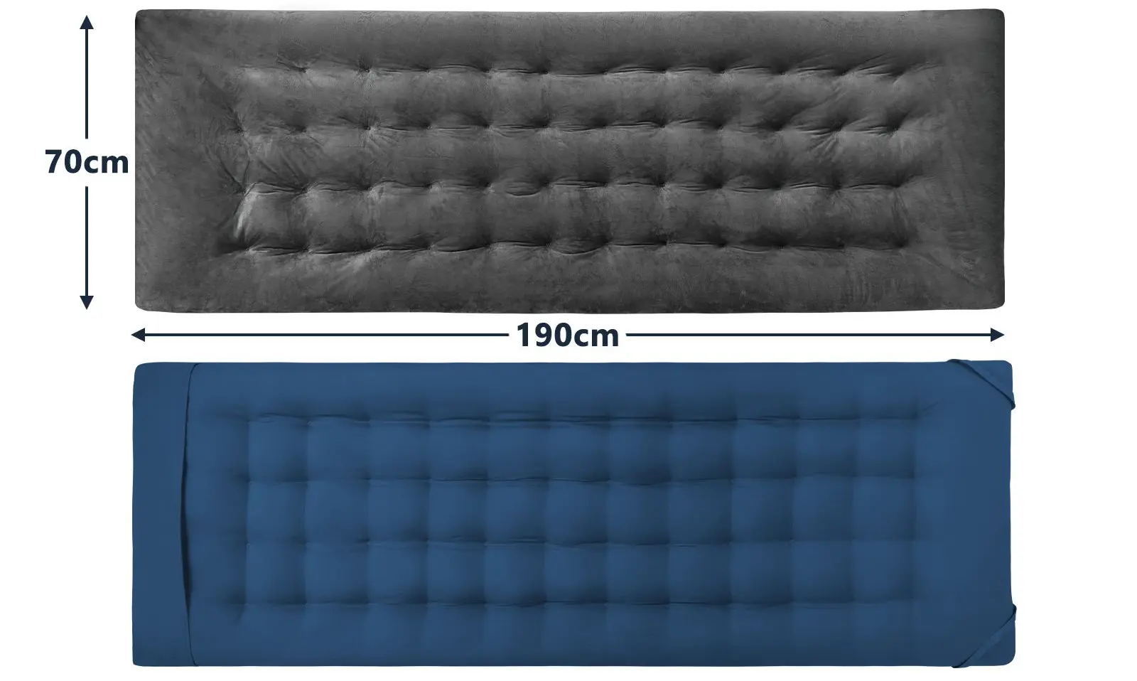 Saltea pentru sezlong Costway NP11320HS (Grey) - 2