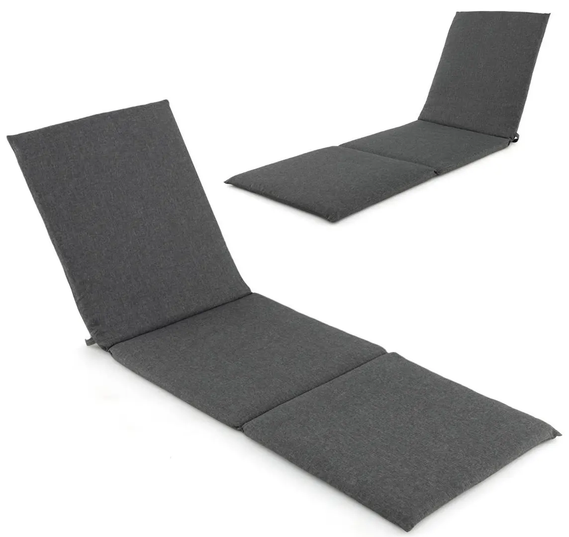 Saltea pentru sezlong Costway NP11525HS-1 (Grey) - 2