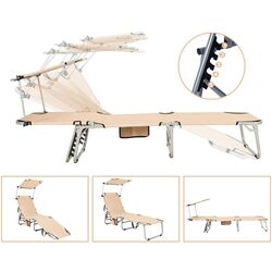 Sezlong Costway NP10027SA (Beige) Thumb