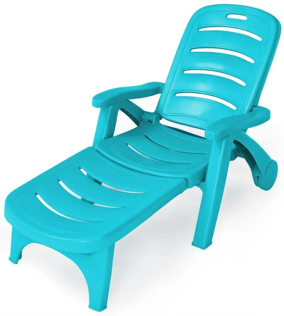 Sezlong Costway NP10819TU (Blue)