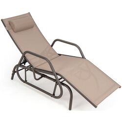 Sezlong Costway NP11031CF (Brown) Thumb