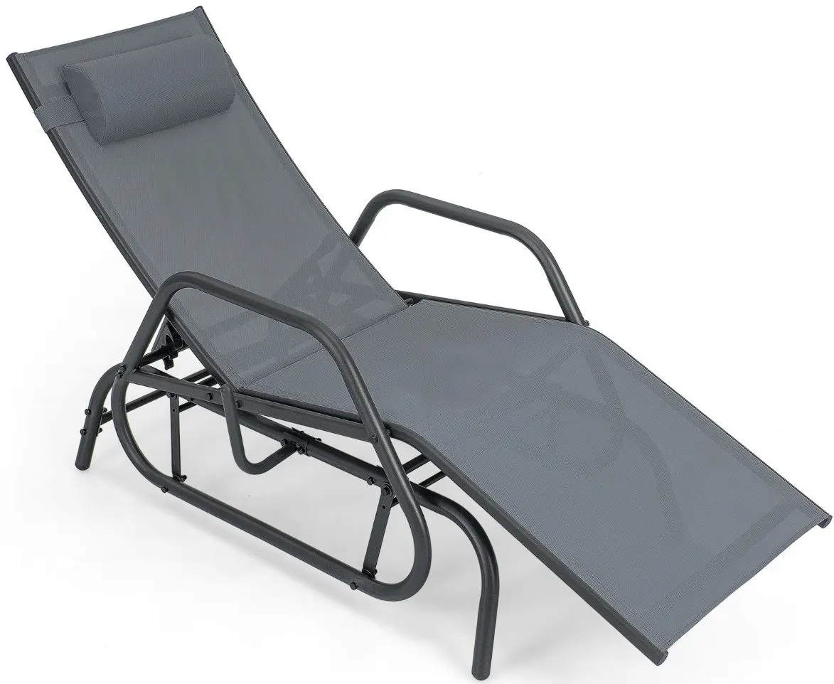 Sezlong Costway NP11031GR (Grey)