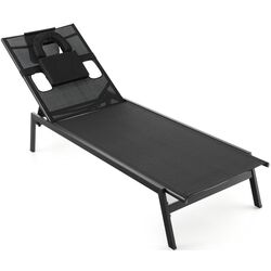 Sezlong Costway NP11137DK (Black) Thumb