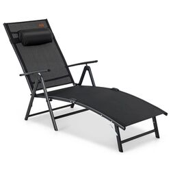 Sezlong Costway NP11138DK (Black) Thumb