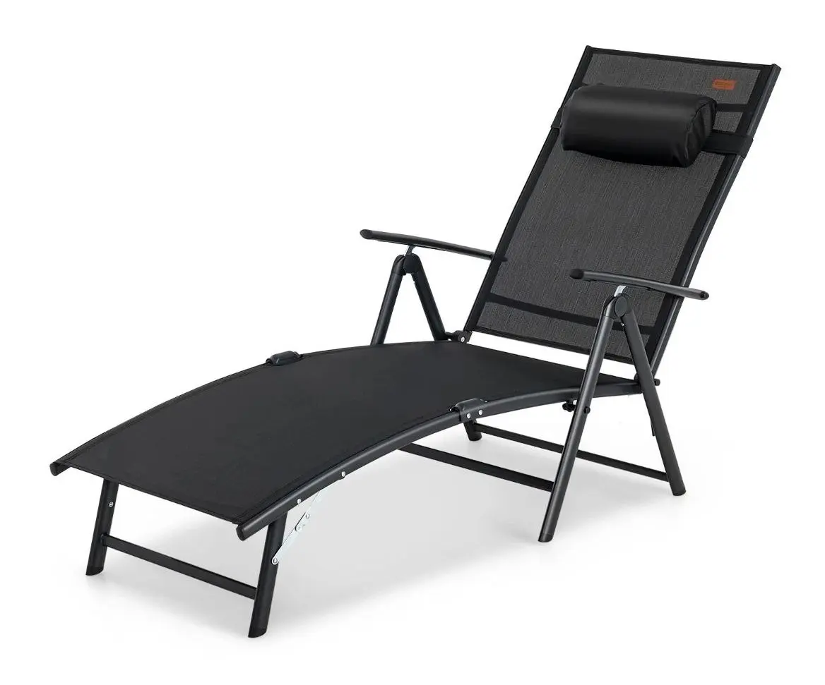 Sezlong Costway NP11138DK (Black) - 3