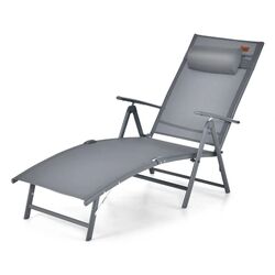 Sezlong Costway NP11138GR (Grey) Thumb