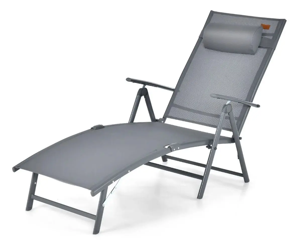 Sezlong Costway NP11138GR (Grey) - 3
