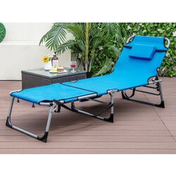 Sezlong Costway NP11268BL (Blue)