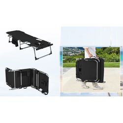 Sezlong Costway NP11268DK (Black) Thumb