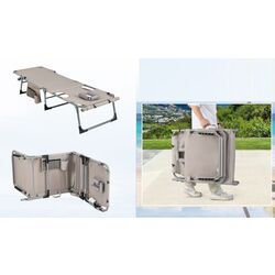 Шезлонг Costway NP11268SA (Beige) Thumb