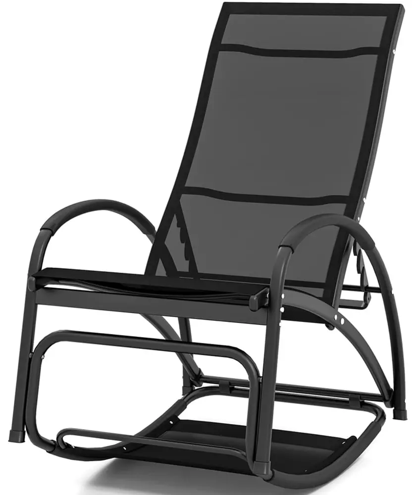 Sezlong Costway NP11615SH (Black)