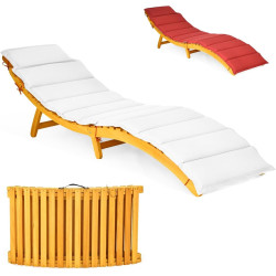 Sezlong Costway NP12361 (Natural) Thumb