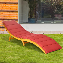 Sezlong Costway NP12361 (Natural) Thumb