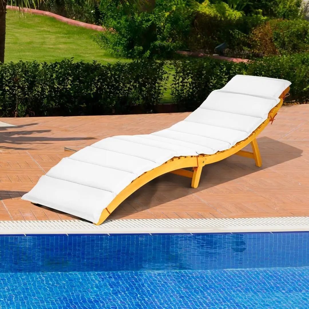 Sezlong Costway NP12361 (Natural)