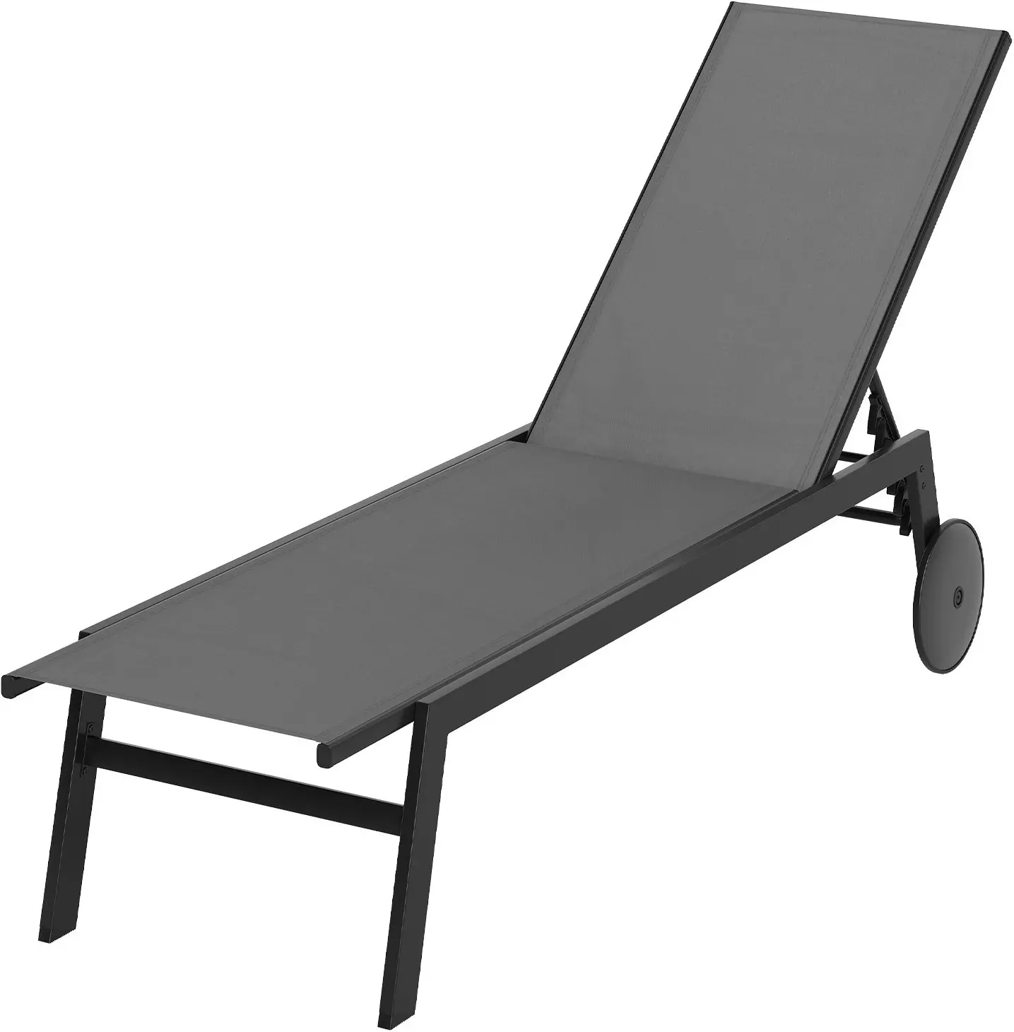 Шезлонг Costway NP12860GR-1 (Grey) - 2