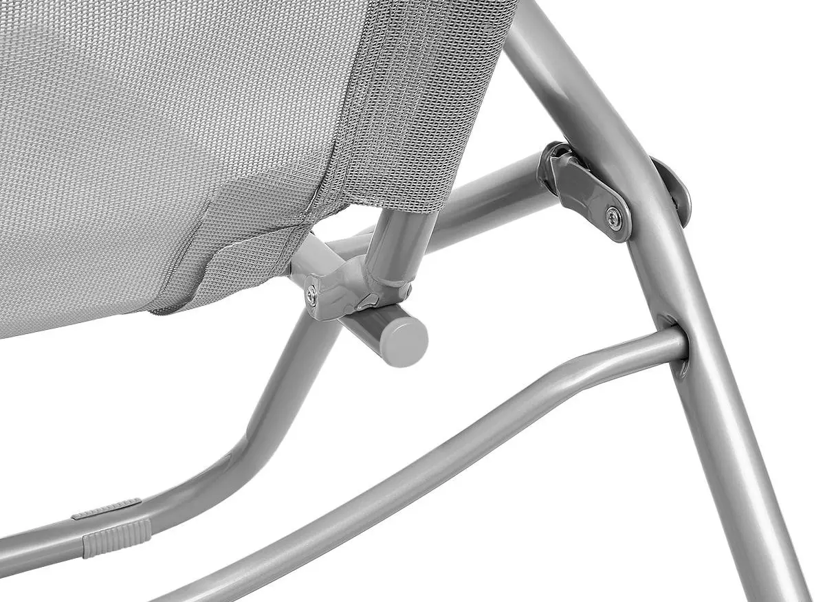 Шезлонг Enero Camp 1032399 (Grey) - 7