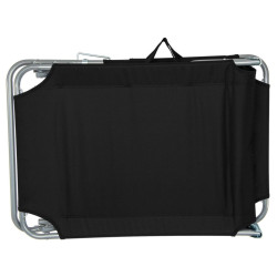 Шезлонг Enero Camp 1032405 (Black) Thumb