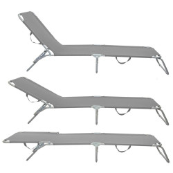 Шезлонг Enero Camp 1032412 (Grey) Thumb