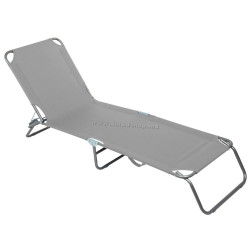 Шезлонг Enero Camp 1032412 (Grey)