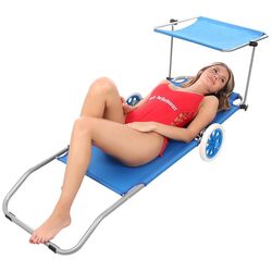 Шезлонг Enero Camp 1055770 (Blue) Thumb