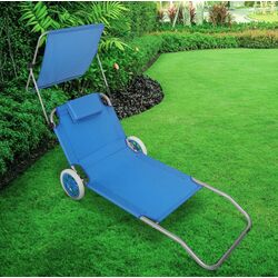 Шезлонг Enero Camp 1055770 (Blue)