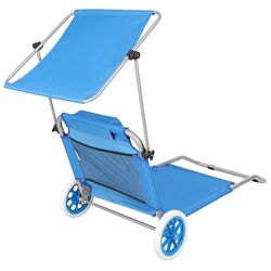 Шезлонг Enero Camp 1055770 (Blue) Thumb