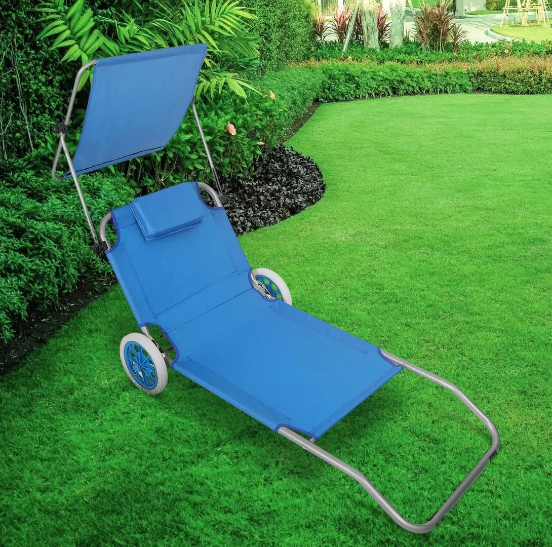 Шезлонг Enero Camp 1055770 (Blue)