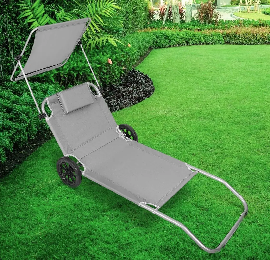 Sezlong Enero Camp 1055787 (Grey)