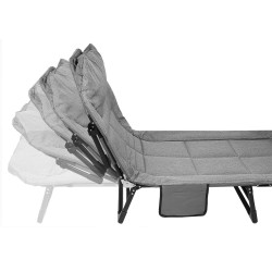 Sezlong Enero Camp 1065458 (Grey) Thumb