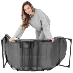 Sezlong Enero Camp 1065458 (Grey) Thumb