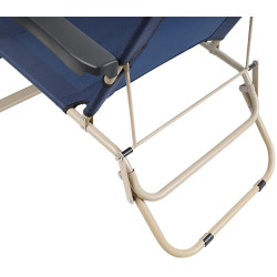 Шезлонг Enero Camp 1065496 (Blue/Beige) Thumb