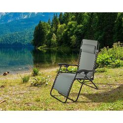 Шезлонг Enero Camp Bliss 1032207 (Grey)