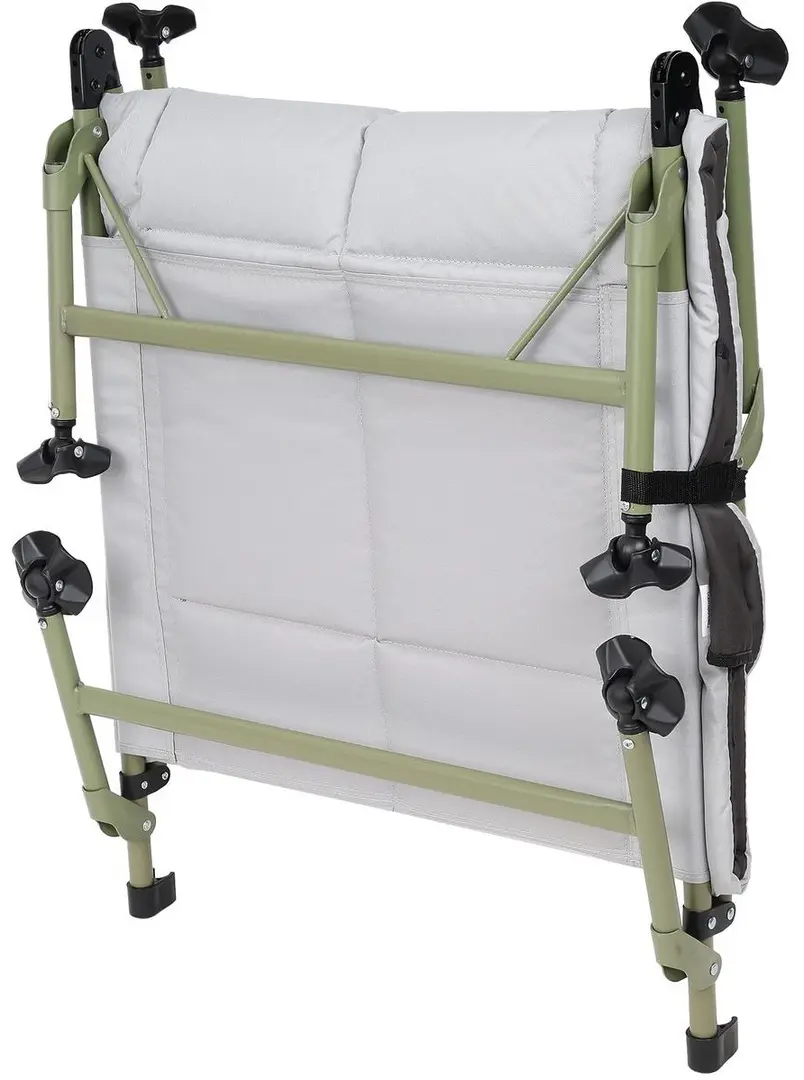 Шезлонг Enero Camp Deluxe Hoiday 1065441 (Dark Green/Grey)