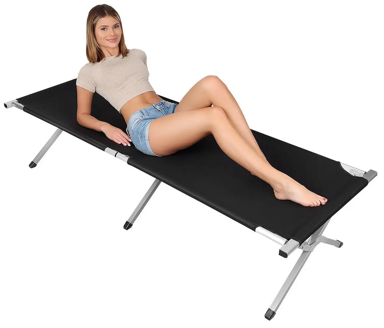 Sezlong Enero Camp 1032436 (Black)