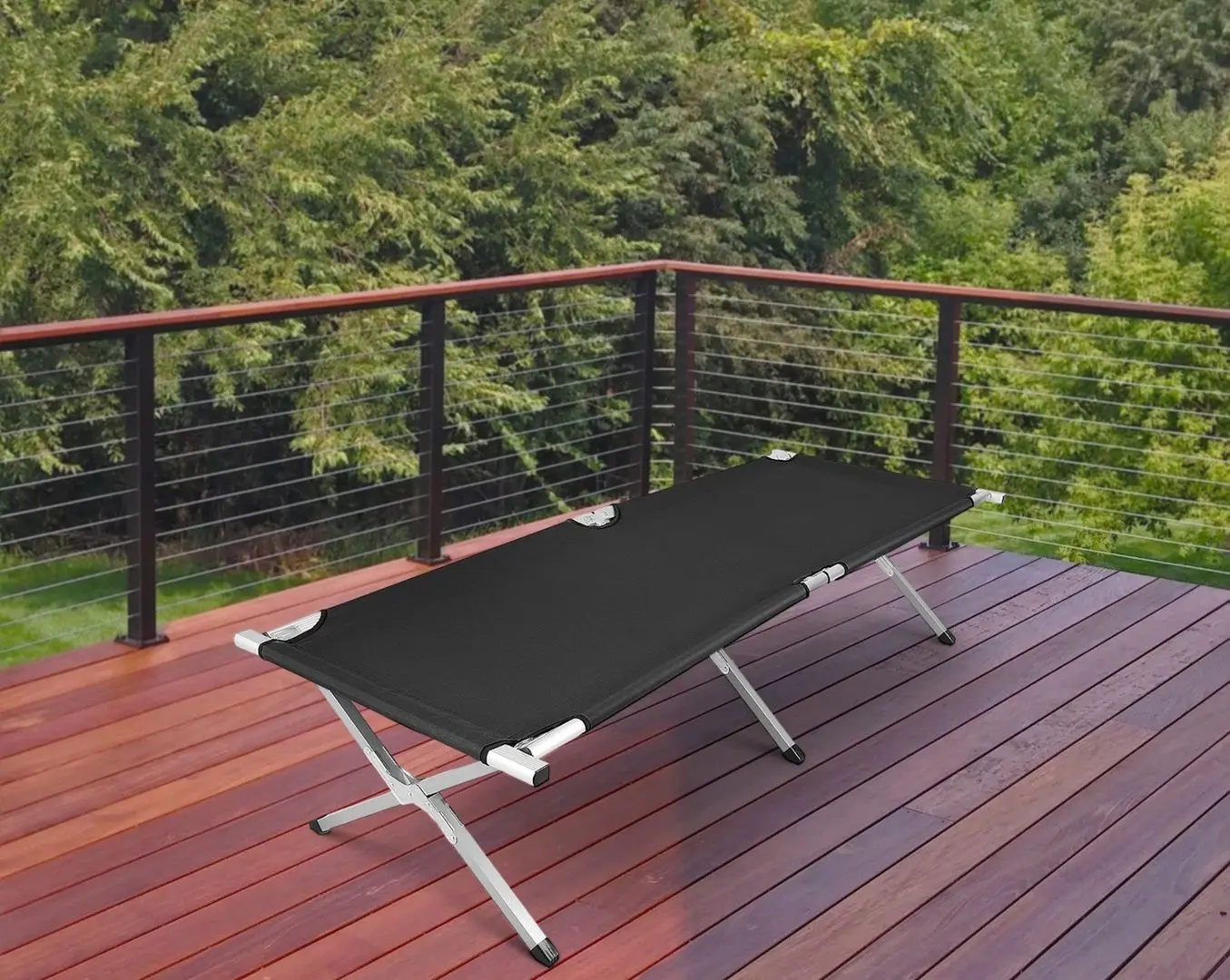 Sezlong Enero Camp 1032436 (Black)