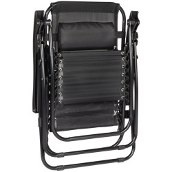 Sezlong Funfit Zero Gravity 4887 (Black) Thumb