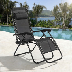 Sezlong Funfit Zero Gravity 4887 (Black)