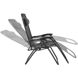 Sezlong Funfit Zero Gravity 4887 (Black) Thumb