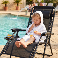 Sezlong Funfit Zero Gravity 4887 (Black) Thumb