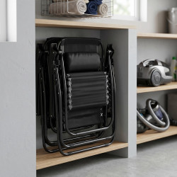 Sezlong Funfit Zero Gravity 4887 (Black) Thumb