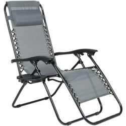 Sezlong Funfit Zero Gravity 4888 (Gray) Thumb