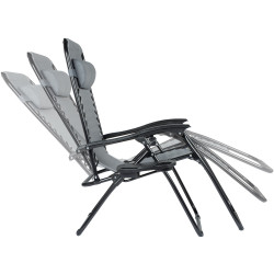 Sezlong Funfit Zero Gravity 4888 (Gray) Thumb