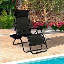 Sezlong GardenLine LEZ2753 (Black)