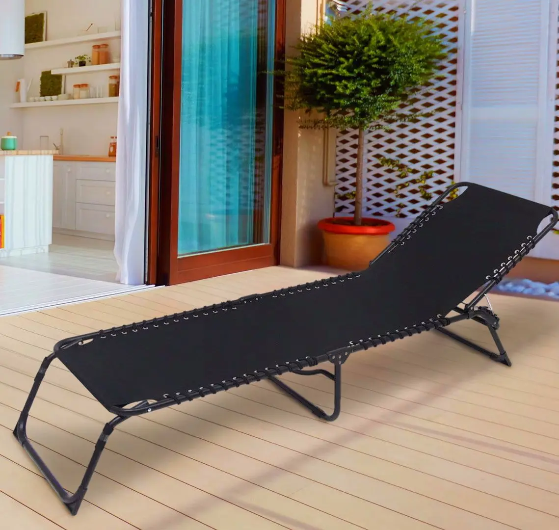 Sezlong GardenLine LEZ2777 (Black)