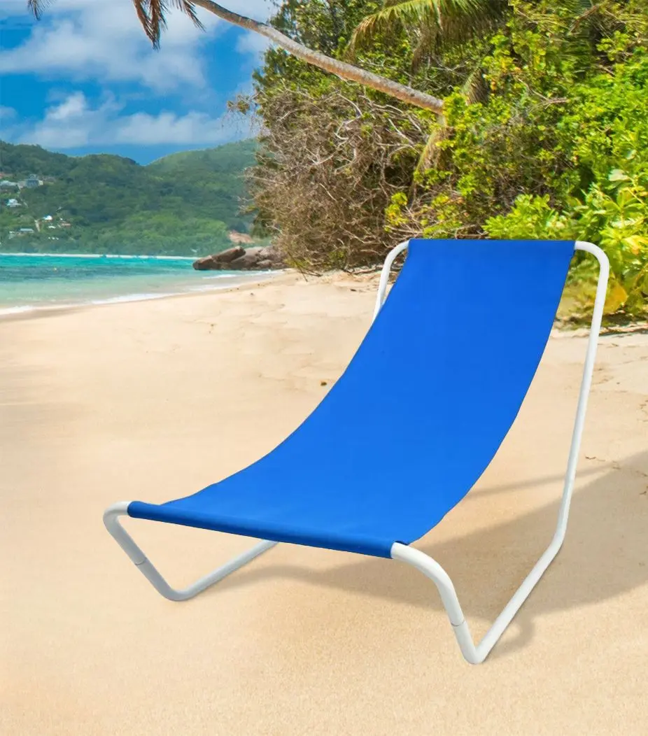 Шезлонг GardenLine LEZ4257 (Blue/Inox)