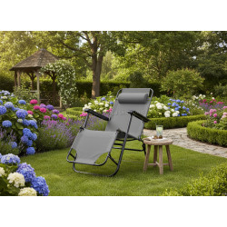 Шезлонг GardenLine LEZ6896 (Grey)