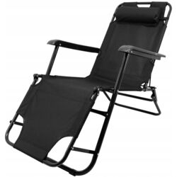 Sezlong GardenLine LEZ7838 (Black)